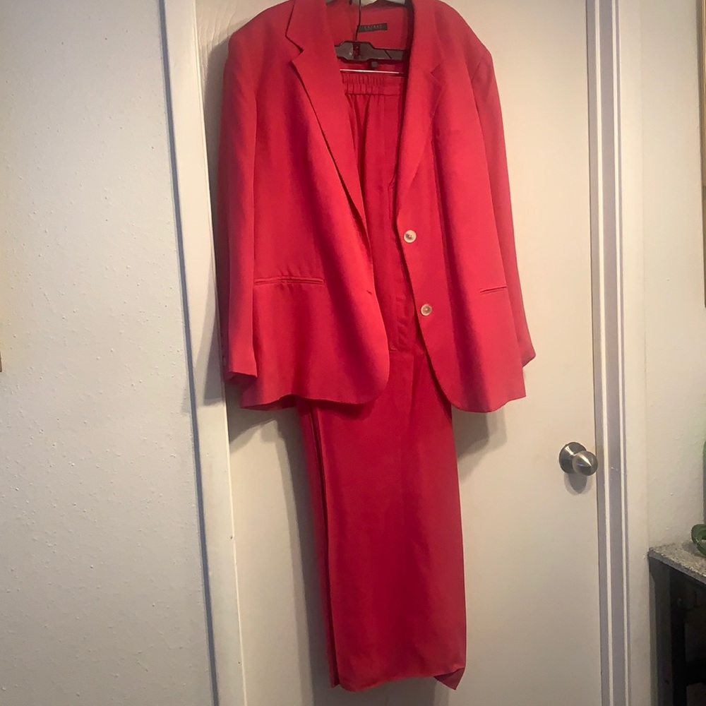 Ralph Lauren fuchsia suit